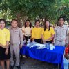 พิธีอัญเชิญผ้าไตร เครื่องสังฆทานพระราชทาน